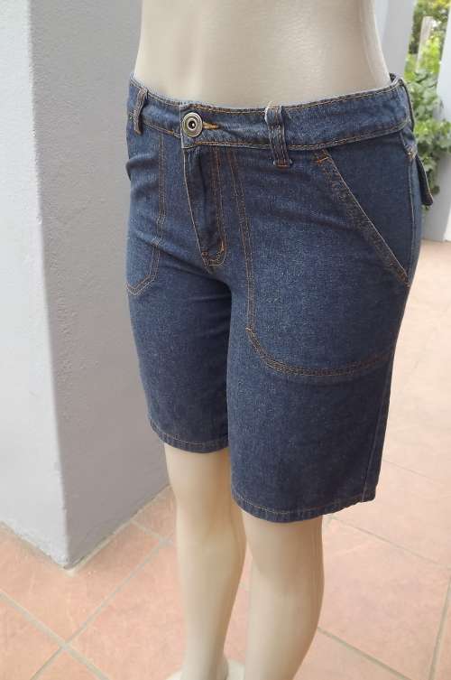Soft denim shorts in size 32/8 by IMAGE. Cargo front pockets.Yoked with dummies at back.As new