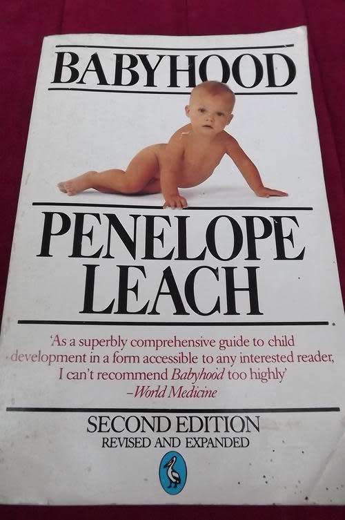 Book-Babyhood by Penelope Leach-second edition.