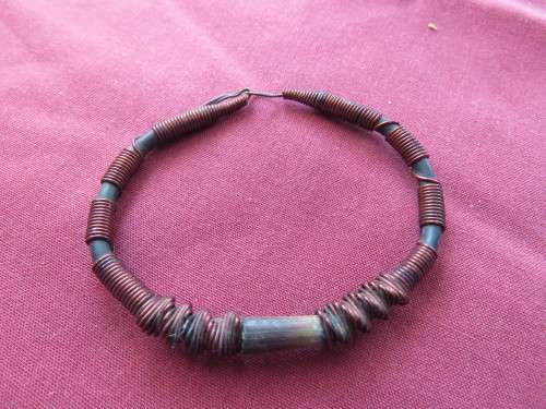 Fashion copper wire bangle. Size adjustable. New