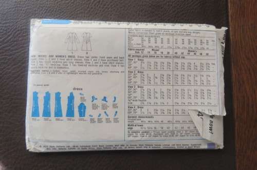 Style sewing pattern 4498 size 34 to 42. Few variations of dress. Good condition.