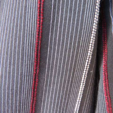 Power print top in red,black and white by FASHION EXPRESS in size 36/12. Button down.New cond.