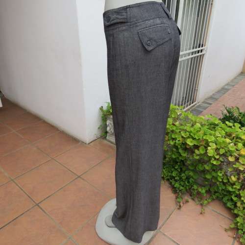 Desirable antique silver grey boot legged pants size 36/12 by 'Woolworths'. Perfect fit.