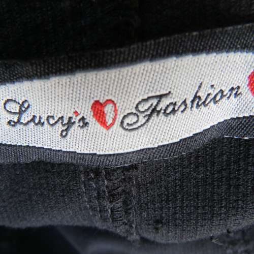 Warm corduroy tailored jacket by LUCY'S FASHION in size 38/14. Stretch cotton. Good condition