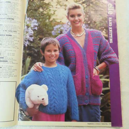 Sixty of the best hand and machine made knits. 69 pages. As new.