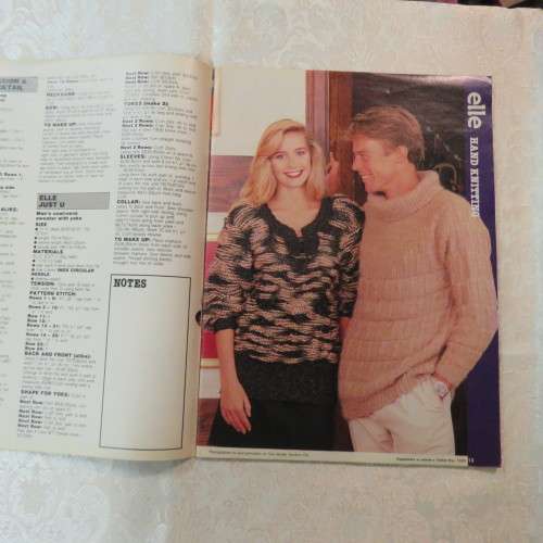 Sixty of the best hand and machine made knits. 69 pages. As new.