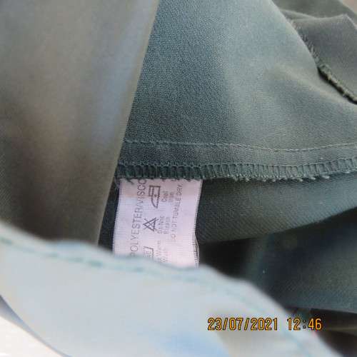 Elegant hunters green ankle length pencil skirt by MERIEN HALL size 40/16.Fully lined.Bandless.