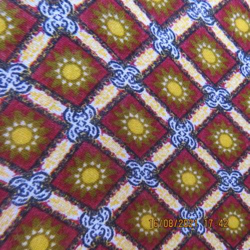 Pretty long sleeve loose  slip over dress in autumn colours.By RT for 11 to 12 yr old. In viscose.