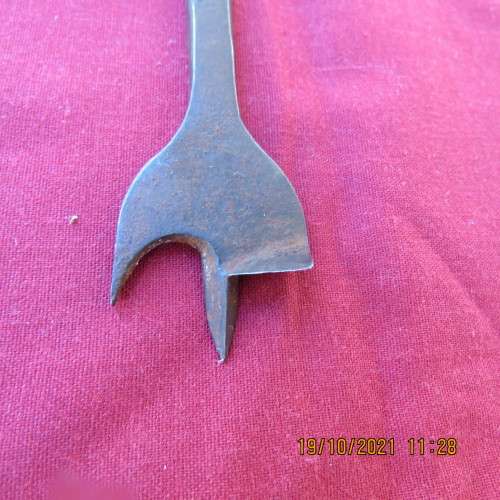 Antique brace bit by W. Marples and Sons. More than 60 years old. Good condition.