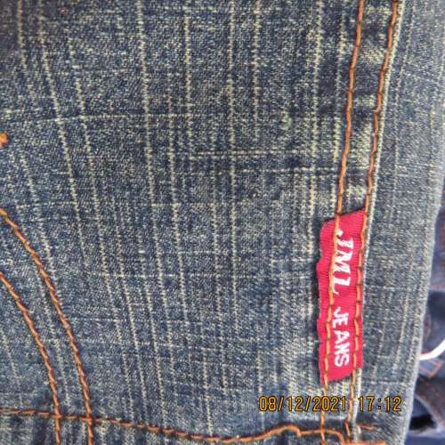 As new men`s straight legged denim jeans size 36 by JML. With lots of pockets.High waist,