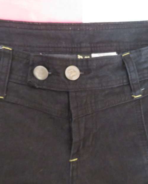 Sexy casual black low rise skinny leg stretch polycotton pants.By RT size 38/14.New condition.