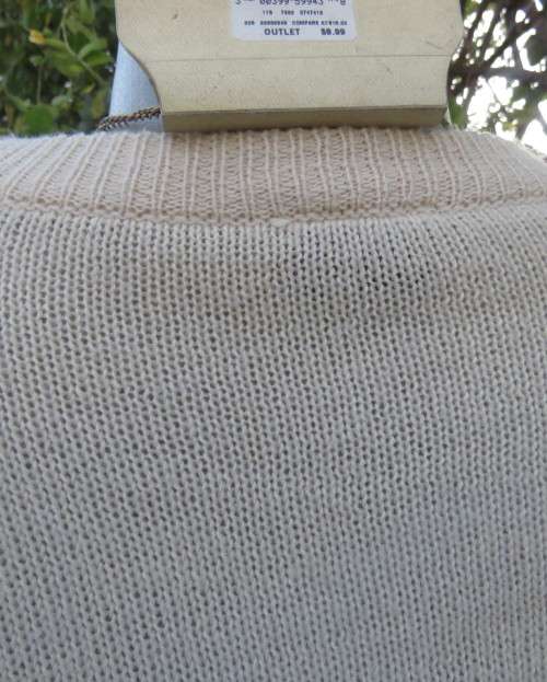 Stunning extra long soft cream acrylic knit long raglan sleeve slip over cardigan. Size 42/18.As new