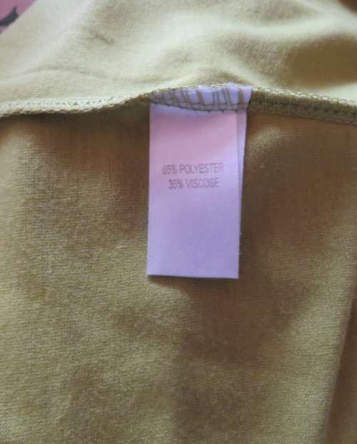 Stunning slip over avo green long sleeve polyester/viscose top size 44/20.Front embellishment.As new