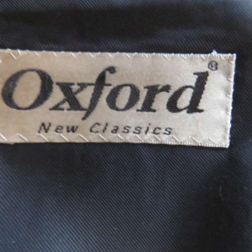 Grey pure new wool men`s jacket-viscose lining. By OXFORD Germany. Size 52.Chest 130cm