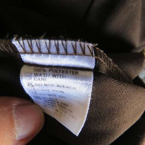 Choc brown dress pants by TOPICS in perfect fit 36/12. Straight legs. Very tiny front dummies.As new