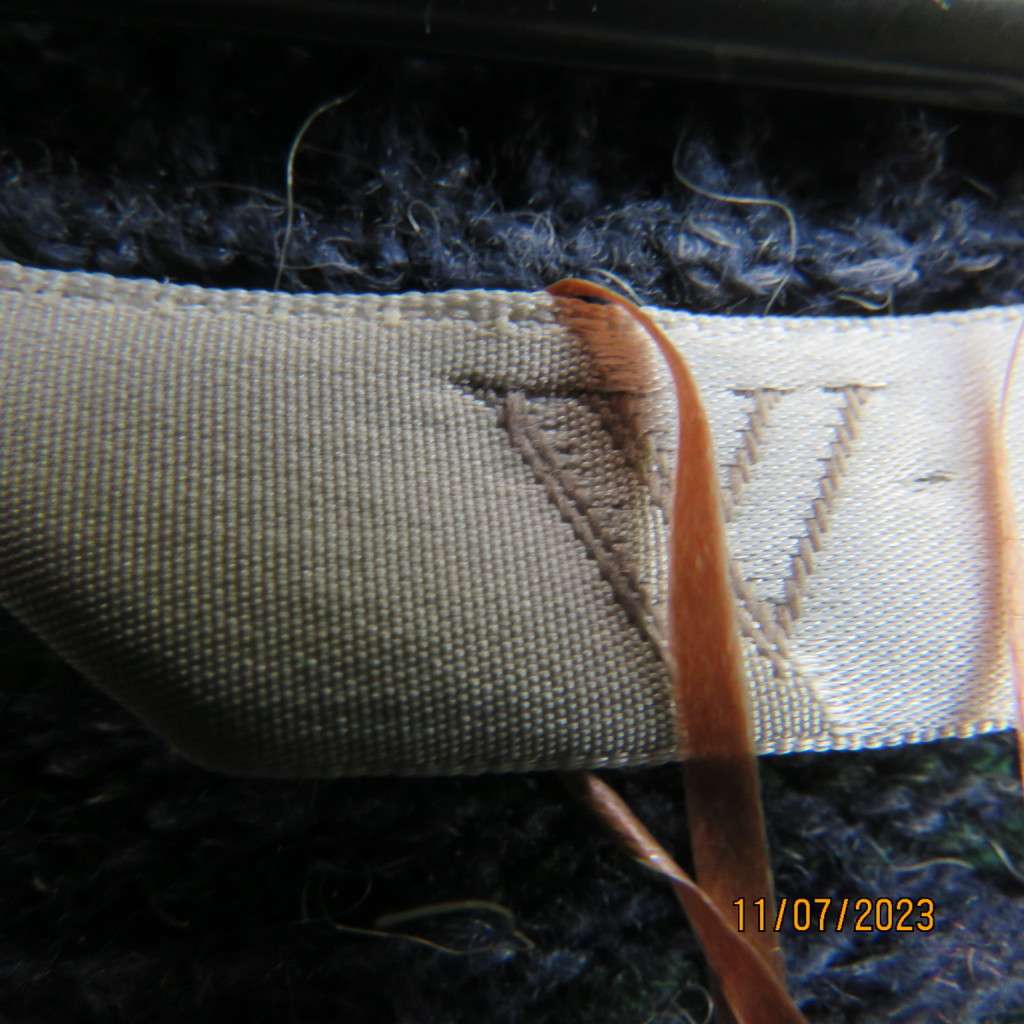 Handsome Men`s acrylic knit fair aisle waistcoat. Blue/green/grey. 5 button closure. Size M by WOOLW