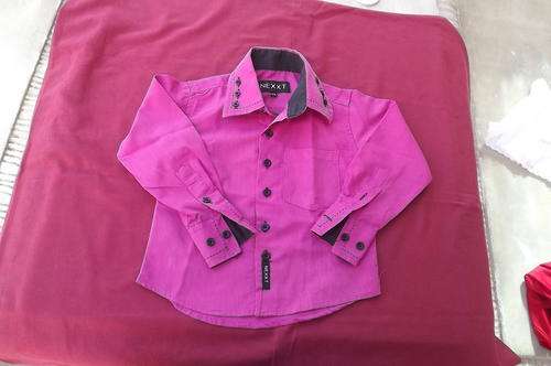 Your 3-4 yr old Boy will look like a star! - Shirt in bright pink by Nexxt - as new