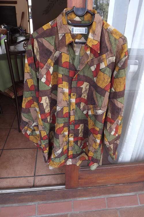 Sensational Alberto Zanre Men's Shirt from Milan in size XL - Chest 117cm - new condition