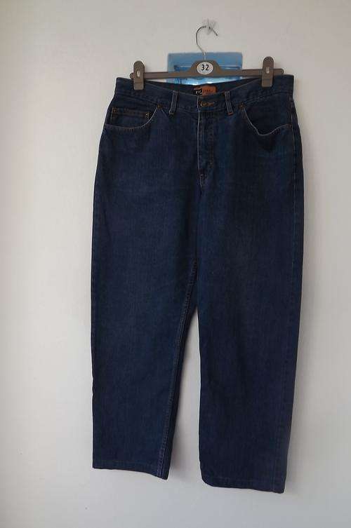 RE men's blue denim jeans by Woolworths size 36/92cm waist.Inside leg 84cm.Pure cotton.As new