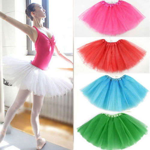 Tutu Pettiskirt Dancewear Ballet (PURPLE)