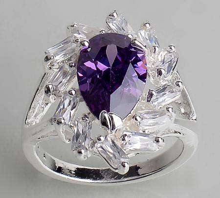 Sterling Silver Amethyst Ring