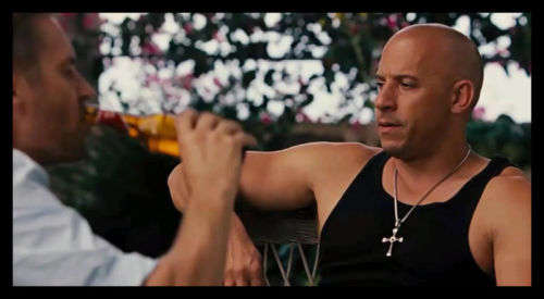 Titanium Fast and Furious  Dominic Toretto's Cross Pendant ** LOW WEEKEND SHIPPING SPECIAL