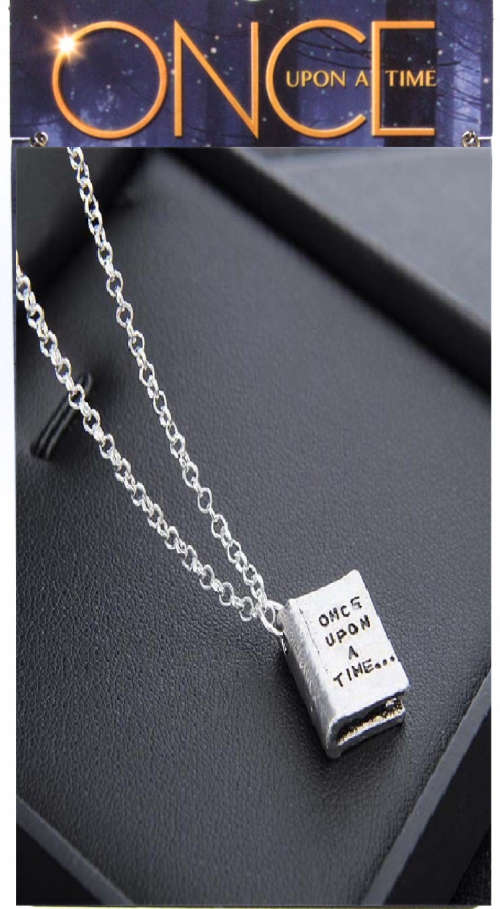 Once Upon a Time.. Fairy Tale Book pendant and Necklace