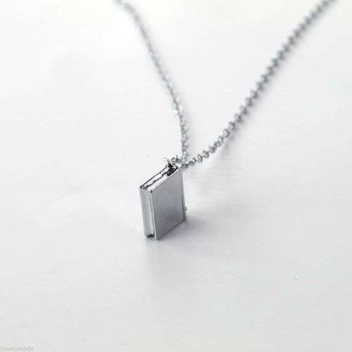 Once Upon a Time.. Fairy Tale Book pendant and Necklace