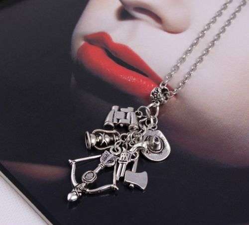 The Walking Dead!! Unique Charm Long Chain