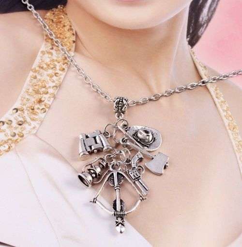 The Walking Dead!! Unique Charm Long Chain