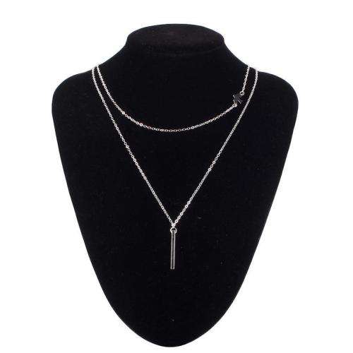 Multilayer Necklace with whimsical bird!! Latest Fashion!!