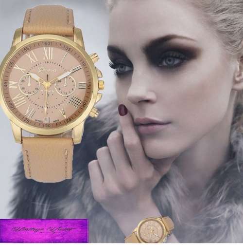 Geneva Ladies Gold watch!! elegant and gorgeous...