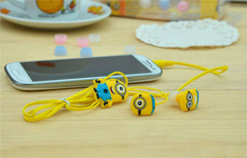 Despicable Me!!  Minions Style 3.5 mm In-ear Headphones Earphones