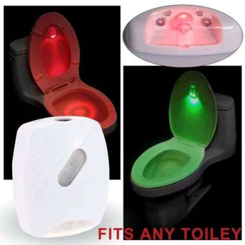 Body Sensing Motion  Automatic LED Night Light Bathroom Lamp ** LOW WEEKEND SHIPPING**