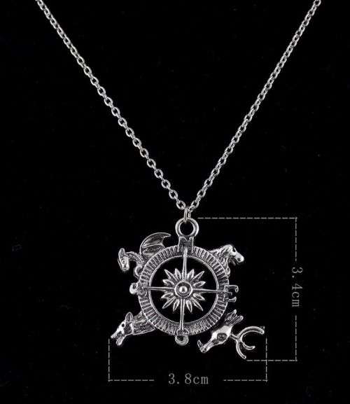 A Song of Ice and Fire Game Of Thrones Charm Compass Pendant Necklace (LOW CRAZY WED SHIPPING)