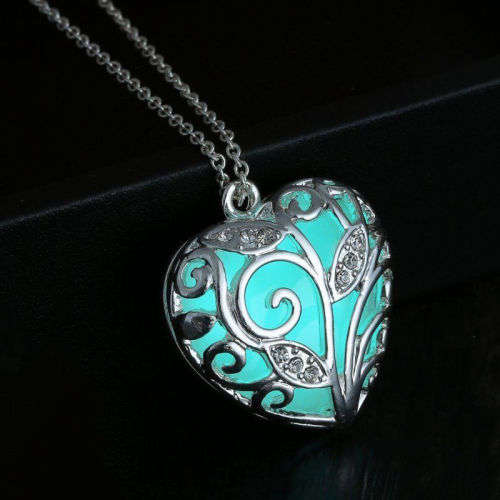 Unique Magical Fairy Glow in the Dark Pendant Locket & necklace ** ( SPECIAL  LOW SHIPPING)