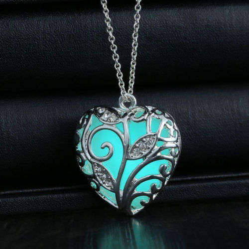 Unique Magical Fairy Glow in the Dark Pendant Locket & necklace ** ( SPECIAL  LOW SHIPPING)