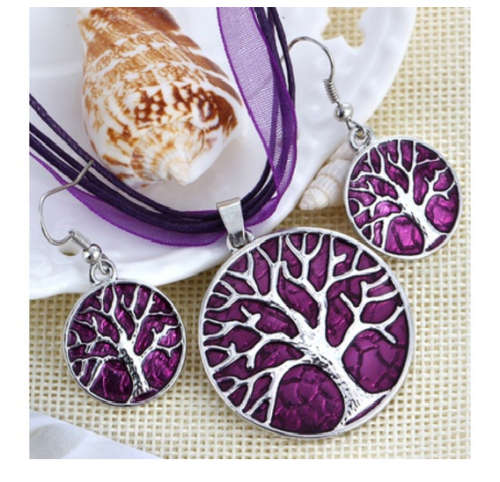 Tree of life pendant and earrings.. Stunning design!!