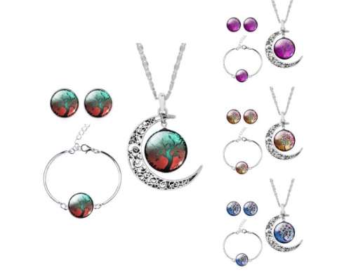 Stunning 4 pc set tree of life - low shipping