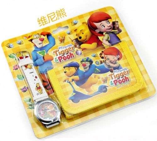 Disney kids wallet and watch.. various characters.. HAVE A LOOK-  LOW  SHIPPING SPECIAL**