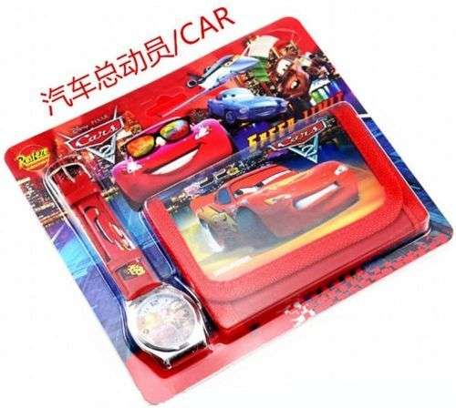 Disney kids wallet and watch.. various characters.. HAVE A LOOK-  LOW  SHIPPING SPECIAL**