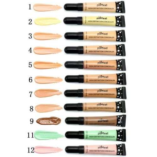 Pro Makeup Concealer Liquid Moisturizer Conceal HD High Definition Foundation - low low  shipping-