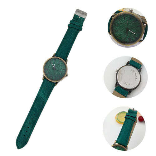 Denim  Leather Band Casual Quartz Wrist watch  *** LOW CRAZY WED SHIPPING**