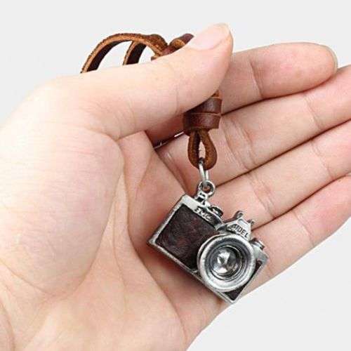 Realistic mini camera pendant
