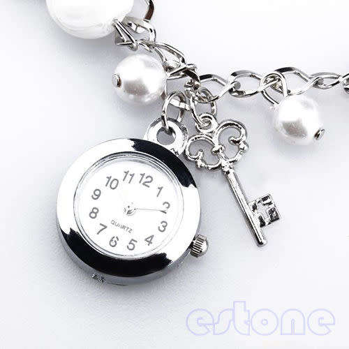 Beautiful elegant ladies charm watch