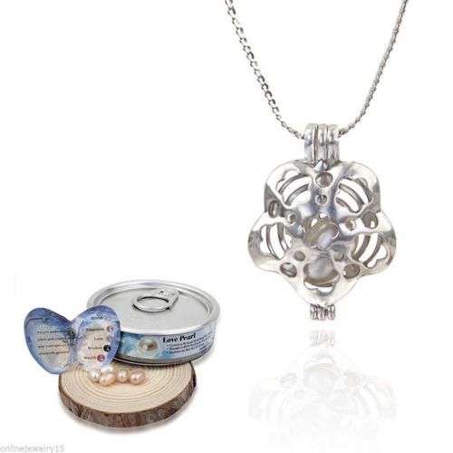 Pearl within a stunning locket cage..