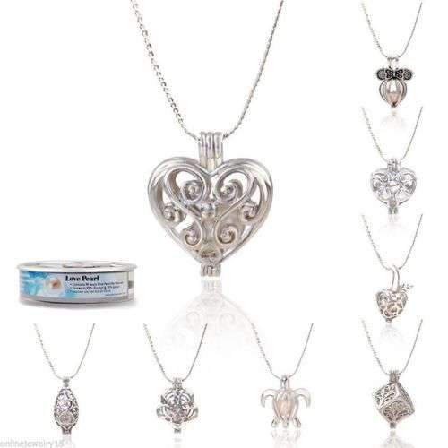 Pearl within a stunning locket cage..