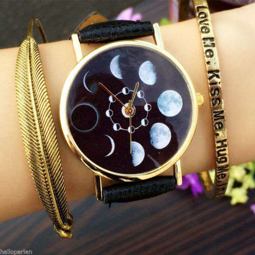 Stunning moon phase design watch