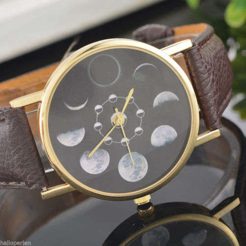 Stunning moon phase design watch