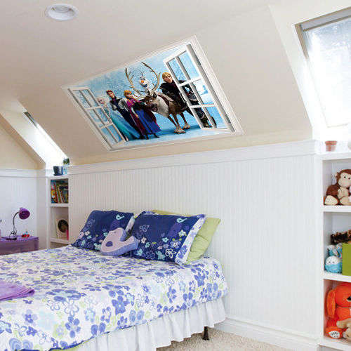 Frozen 3D wall decal!! awesome editon to your little ones room