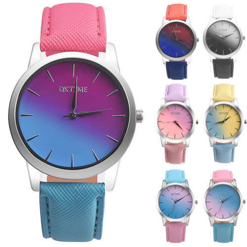 Stunning ombre quartz ladies watch *** LOW CRAZY WED SHIPPING**